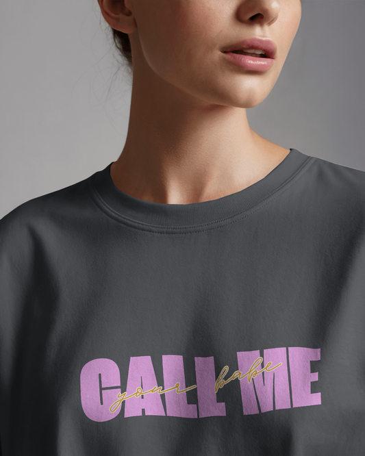 CALL ME - WASHED BLACK & PINK